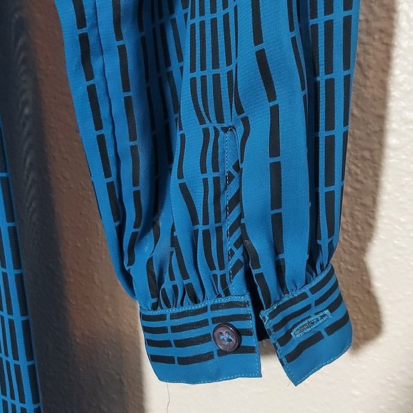 Vintage Petites by PDI International Belted Blouson Dress Size 6 - Picture 5 of 9